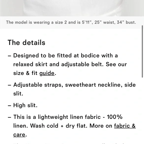 NWT REFORMATION Kieryn White Linen Floral Midi Sun Wedding Dress Retails $298 - Picture 6 of 7